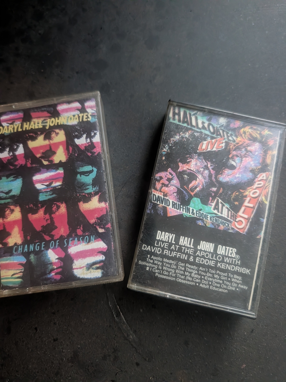 Daryl Hall/ John Oates Cassette Tapes Bundle Of 2